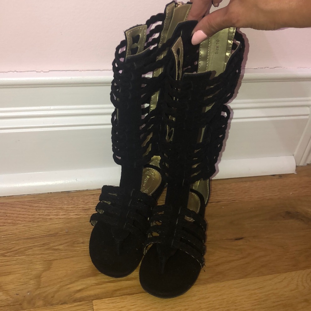 JoyFolie Bridgette Gladiator Sandals Boho Size 10
